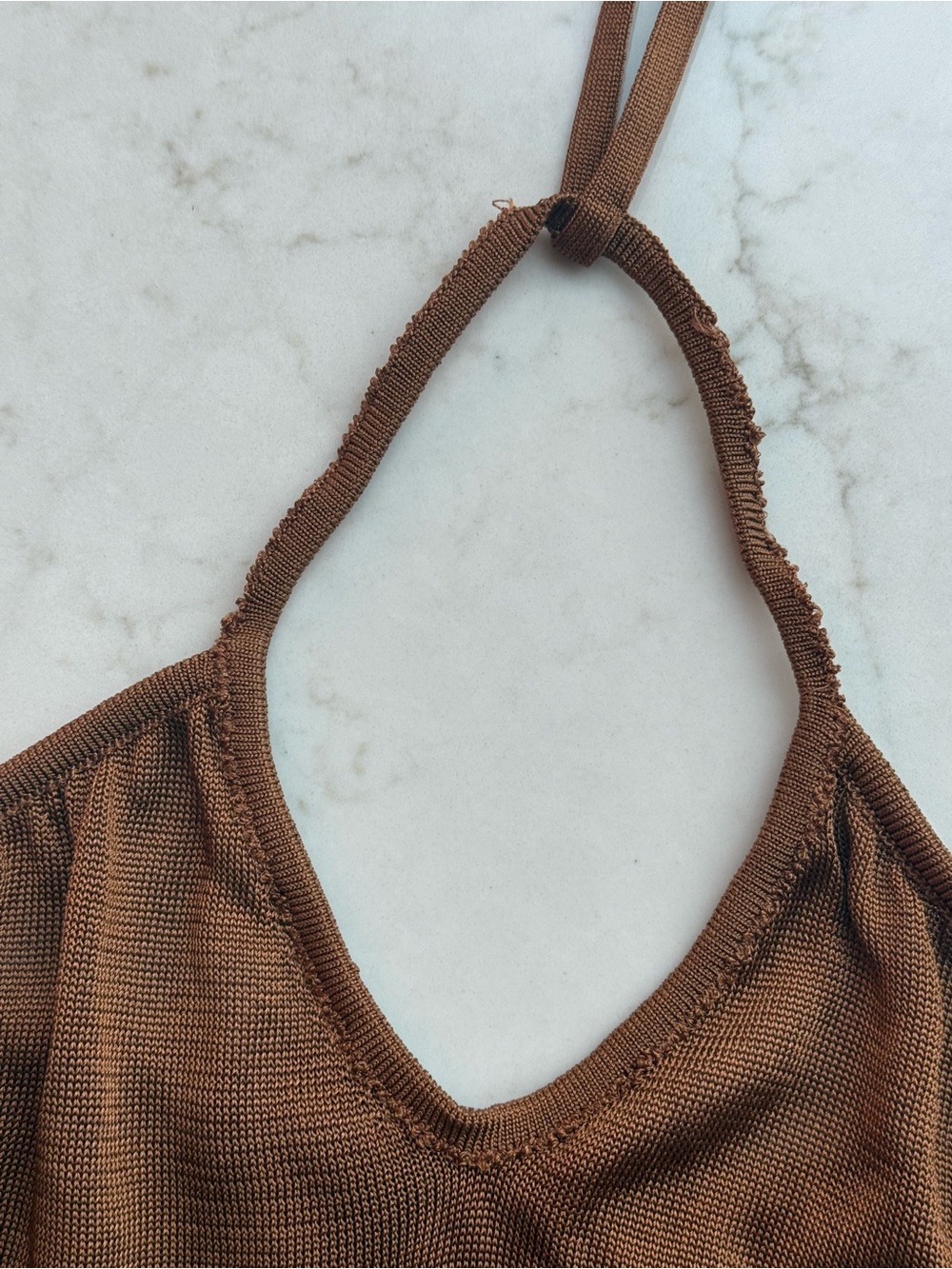 Tom Ford Brown Midi Dress - Picture 14 of 14
